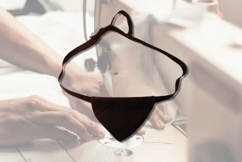 Piratenkostüm - Augenklappe nähen