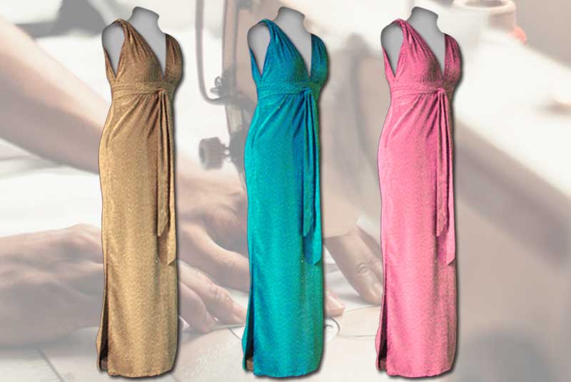 Ägyptisches Kleid für ein Cleopatrakostüm