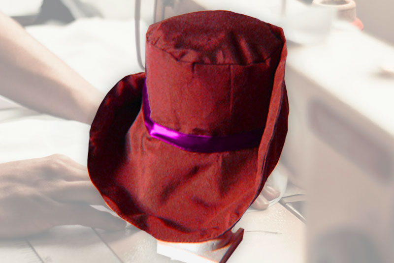 Einen Hut mit breiter Krempe nähen