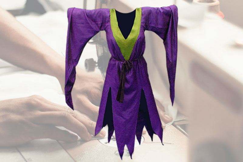 Halloween Kostüm - Hexe - Vampira