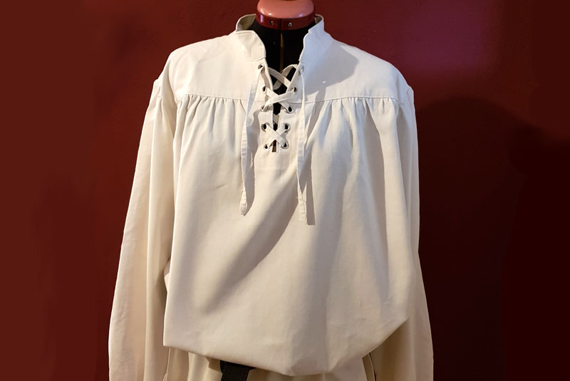 Herren Mittelalterhemd - Nähanleitung und Schnittmuster