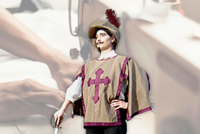 Musketierkostüm - Umhang nähen