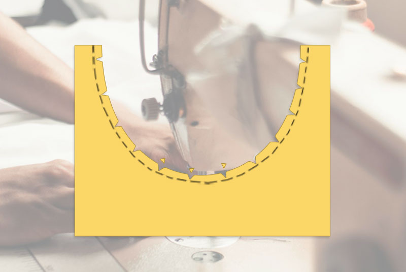 Rundes und Ecken nähen