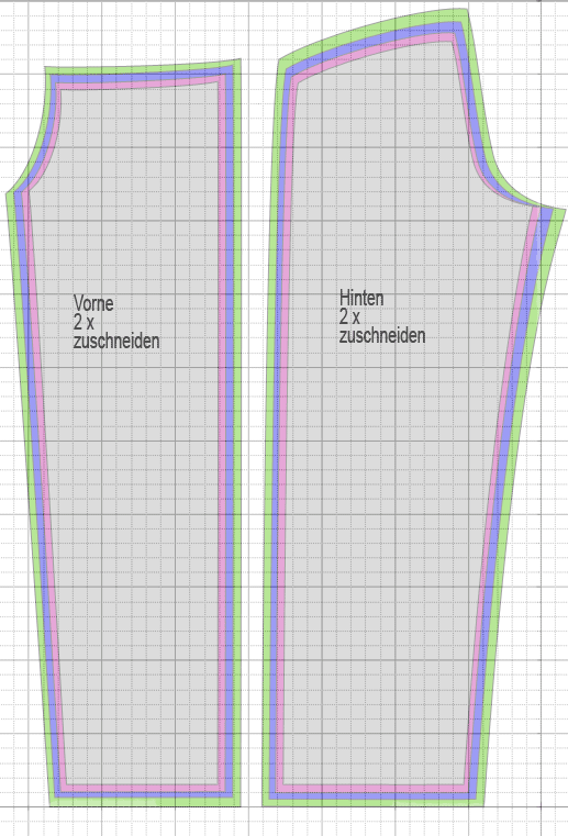 Kostenlos damen schnittmuster hose Haremshose für